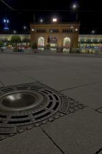 Gulli vor dem Hauptbahnhof in Hannover