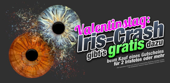 irisfotos Gutschein Angebot zum Valentinstag