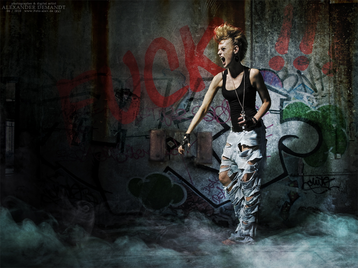 Fotomontage-Composing-Punk